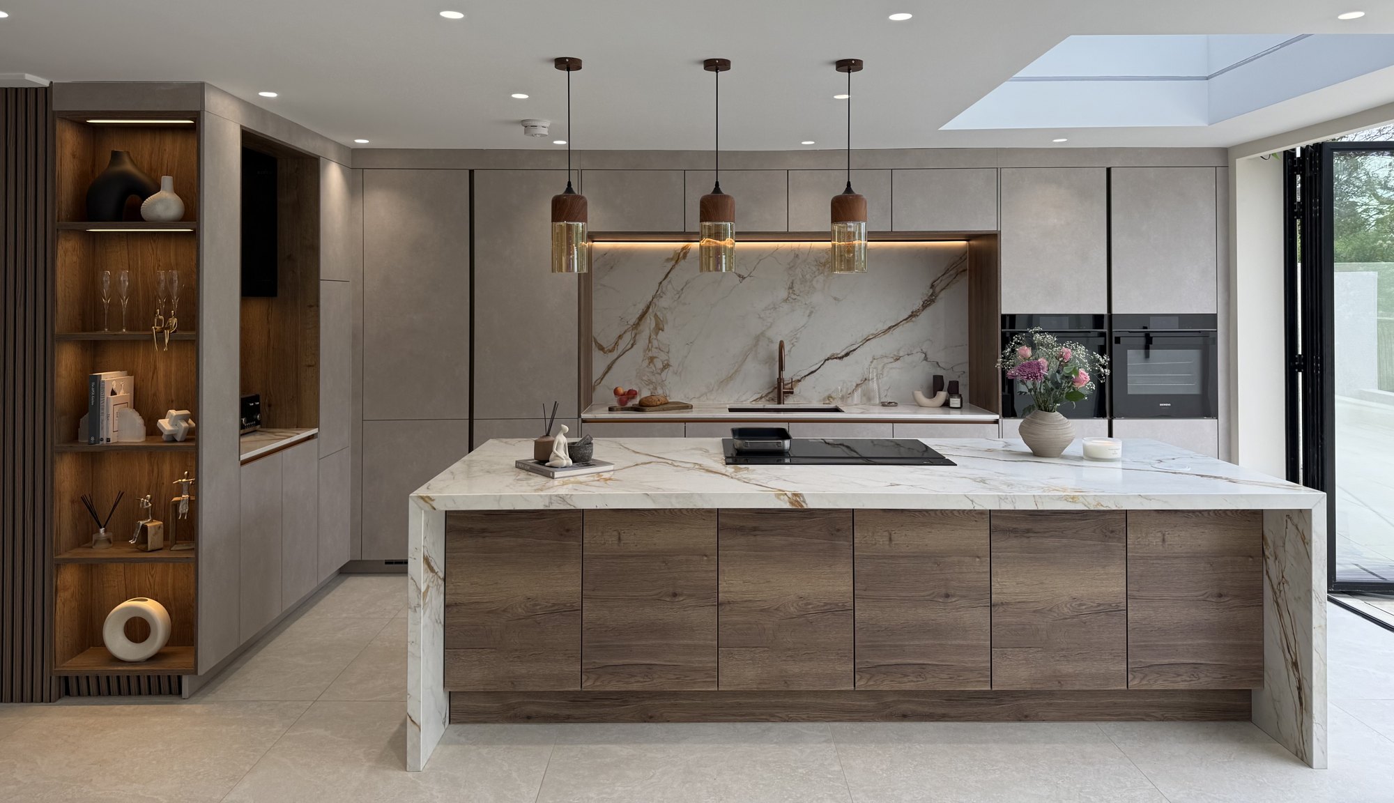 Fire, Slate & Oak &mdash; a K&uuml;tchenhaus kitchen in Chiswick