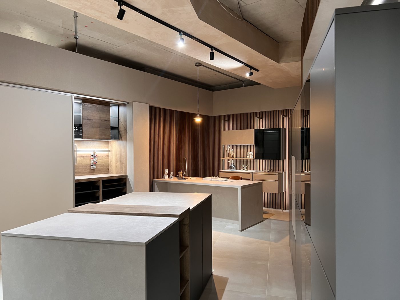 Inside our Acton showroom